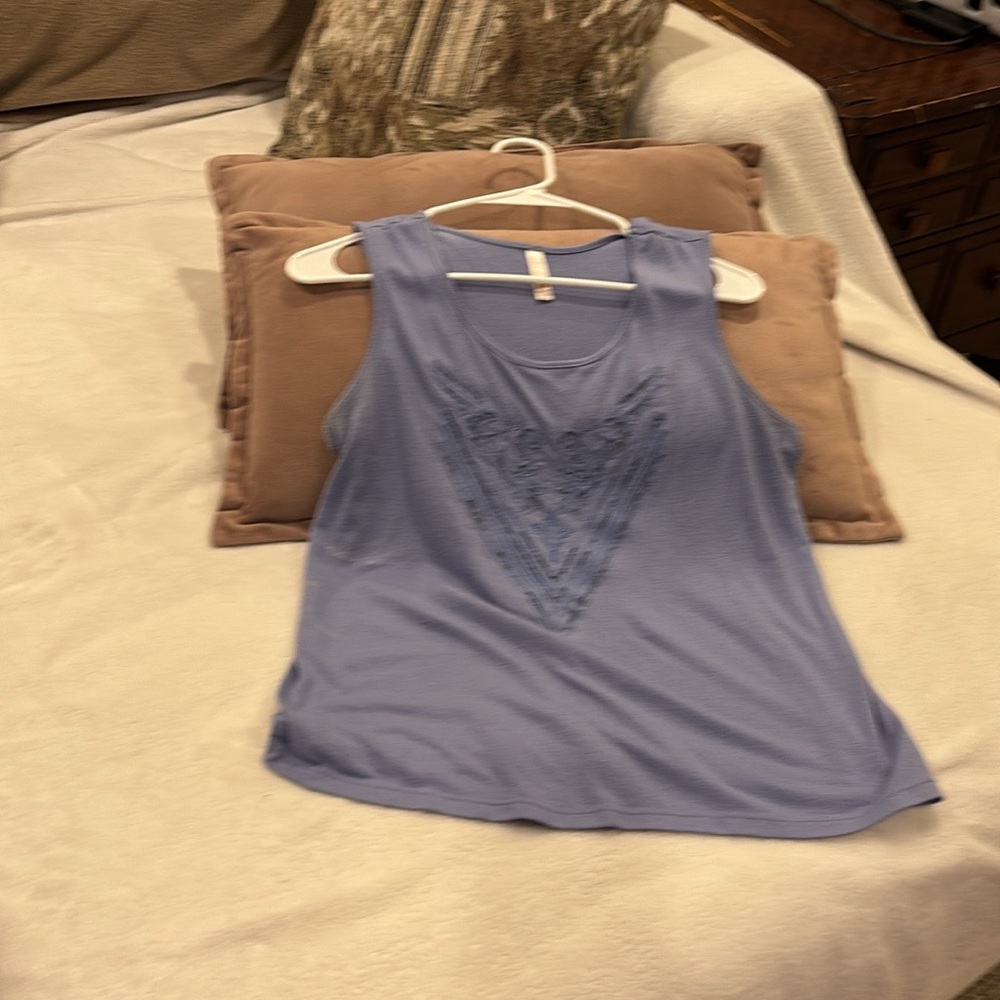 Xhilaration Blue Tank Top